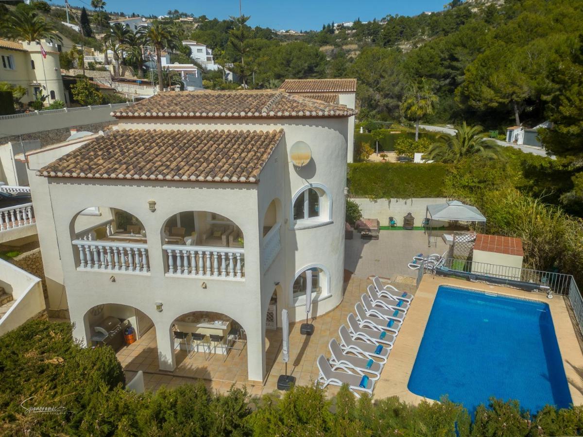 Vila Mariposa Blanca Moraira Exteriér fotografie