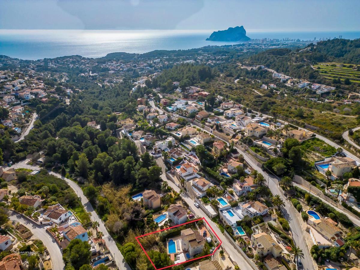 Vila Mariposa Blanca Moraira Exteriér fotografie