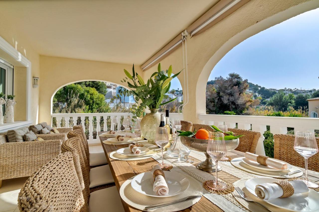 Vila Mariposa Blanca Moraira Exteriér fotografie